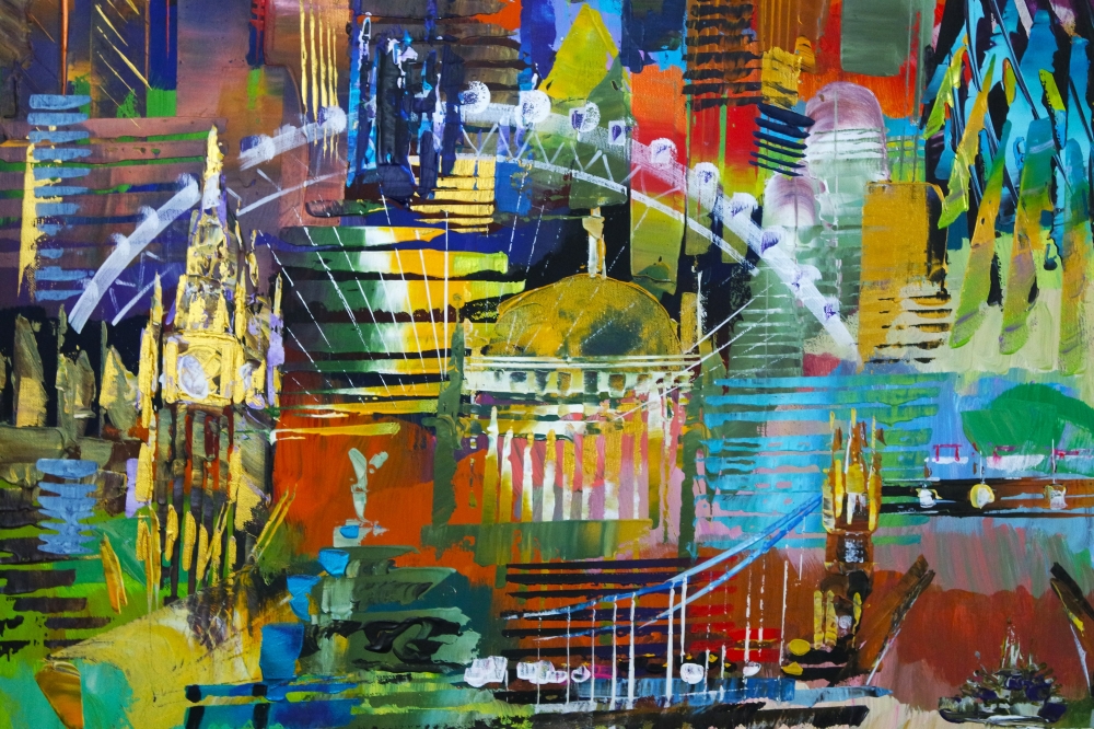 XL Mega City London Skyline 884