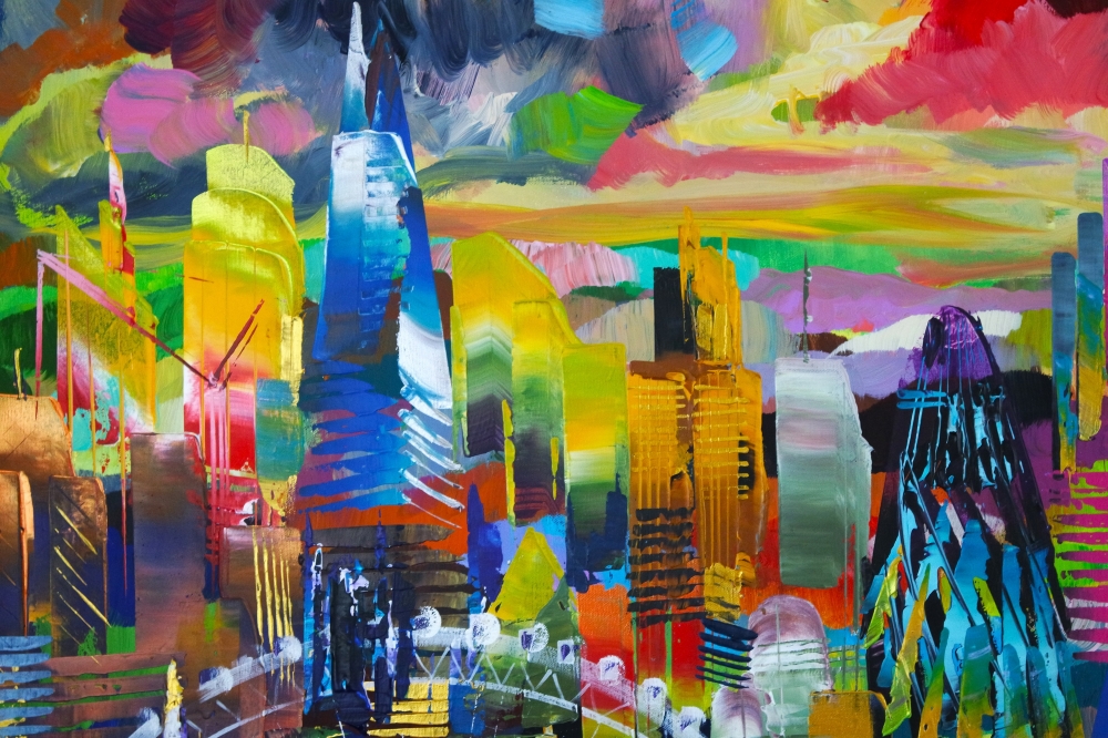 XL Mega City London Skyline 884