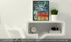 Parrott - abstract in cubic, acrylic, 45.5x61 cm, 18X24 inch, SKU 1072 