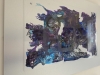 Mountains on Mars ( L original acrylic glass on steel effect)