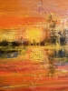 Seascape, Puerto Vallarta, Mexico, oil on canvas, with frame, 12X24 inch, 30.5x61 cm, SKU 3026 