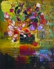 Beautiful textured Flowers Vase 091