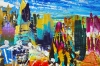 City of London Skyline Abstract 056