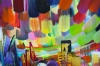 Colourful London Cityscape 930
