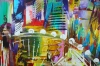 Colourful London Cityscape 930