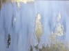 Silver and Gold, acrylic, 30x40 inch, 76.25x101.5 cm, SKU 1051
