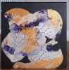 \"Hawk\" – Original Mixed Media Abstract Painting on Wood Panel