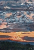 Sunset over Dartmoor