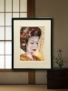 Whispers of Kyoto – Original Watercolor Geisha Portrait