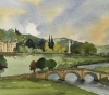 Chatswaorth and the bridge over the River Wye