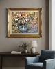 Textured Impressionist Floral Still Life Oil Painting on Canvas 