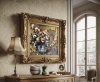 Textured Impressionist Floral Still Life Oil Painting on Canvas 