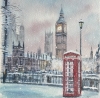 Snowfall Over Westminster