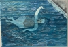 Swimmer - Parliament Hill Fields Lido