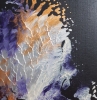 \"Mantis\" – Small Original Abstract Mixed Media Painting