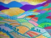 SUNSET OVER RAINBOW FIELDS