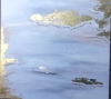 Silver and Gold, acrylic, 30x40 inch, 76.25x101.5 cm, SKU 1051