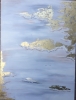 Silver and Gold, acrylic, 30x40 inch, 76.25x101.5 cm, SKU 1051
