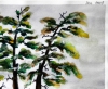 Quartet 1, 12x8.75 inch, 30.5x22.25 cm, Water colors on cold press paper, SKU 4009