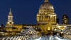 St. Pauls Cathedral with Millenium Bridge 