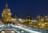 St. Pauls Cathedral with Millenium Bridge 
