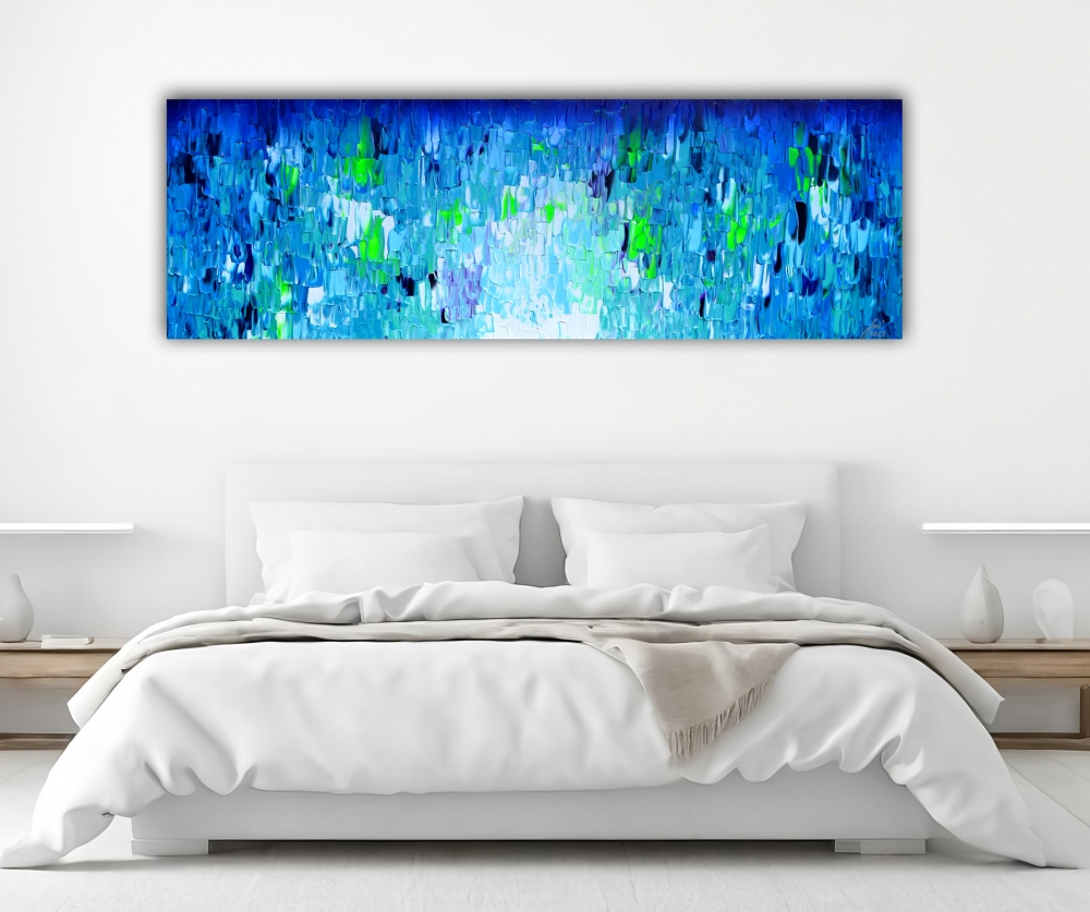 Relief Blue 22 - Large Ocean, Sea