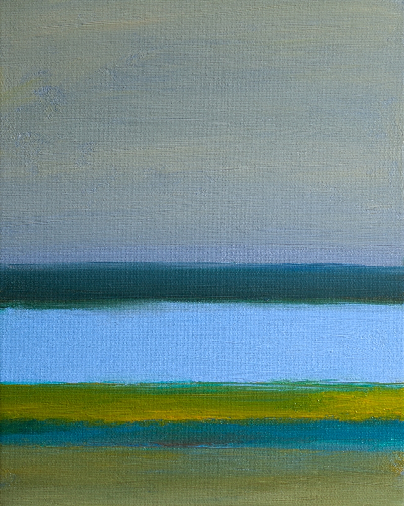Moonlit Waters - Abstract Seascape