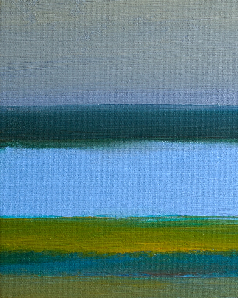 Moonlit Waters - Abstract Seascape