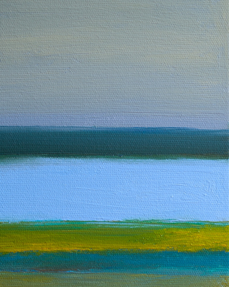 Moonlit Waters - Abstract Seascape