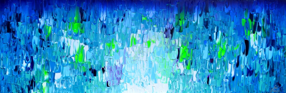 Relief Blue 22 - Large Ocean, Sea