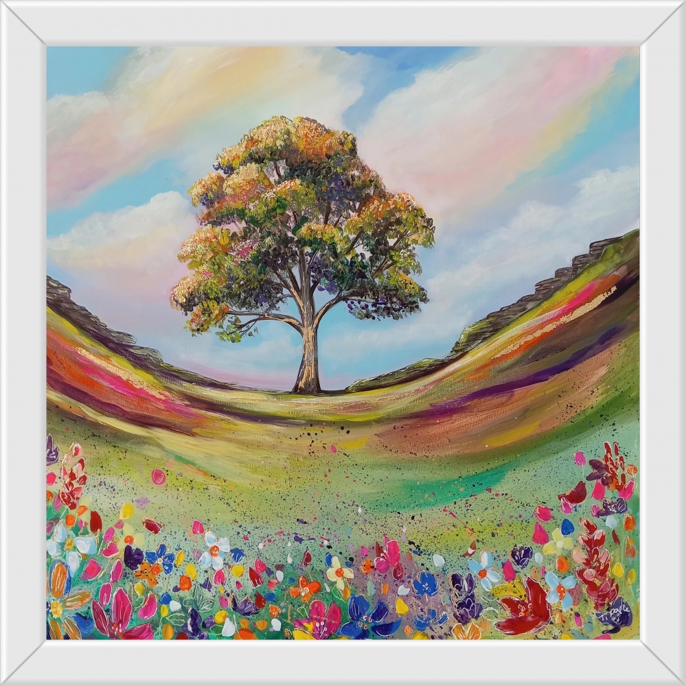 Sycamore Gap Tree floral art
