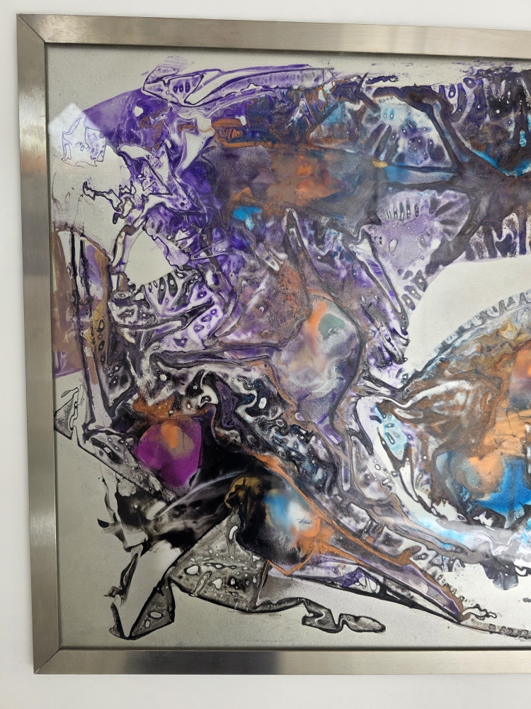 Purple Reign (XL Acrylic Glass Centrepeice)
