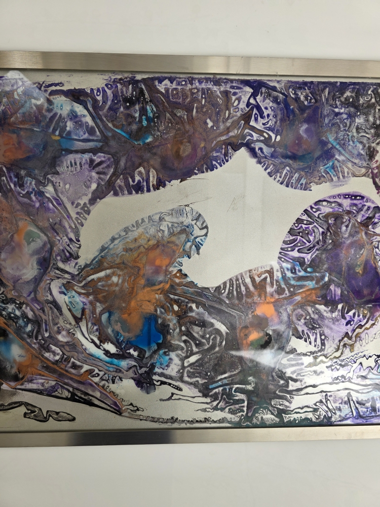 Purple Reign (XL Acrylic Glass Centrepeice)