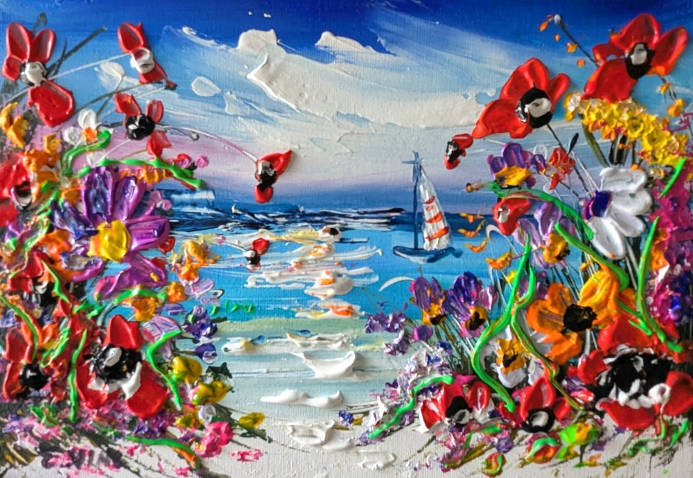 Coastal wildflowers 