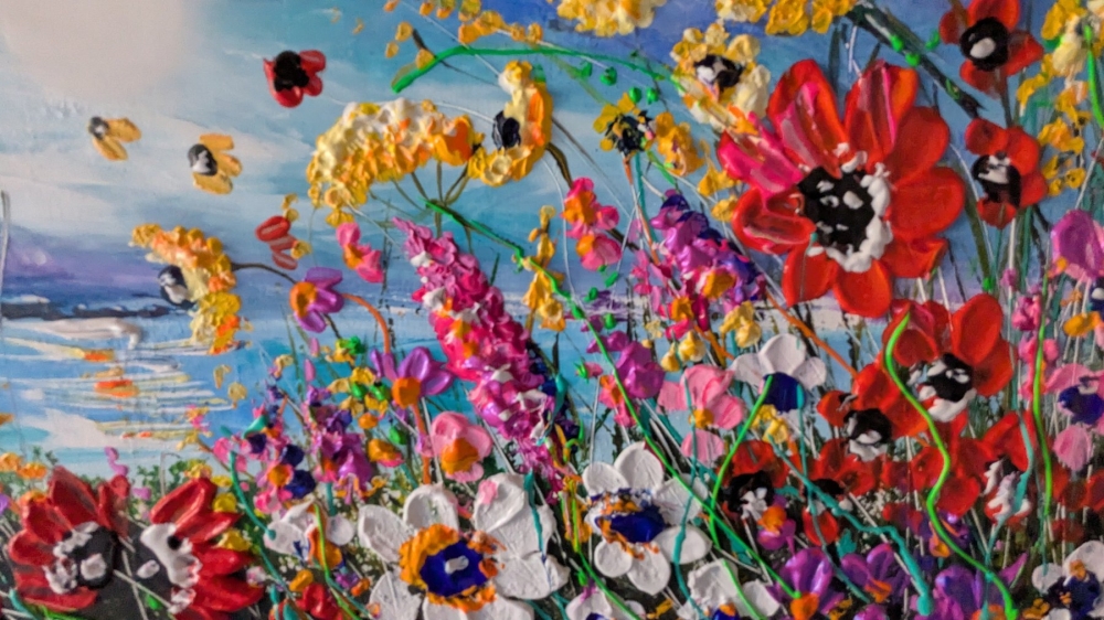 Coastal wildflowers 