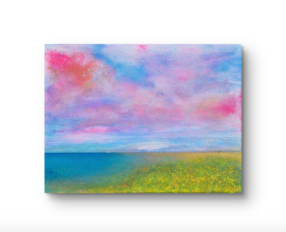 Cotton candy horizon