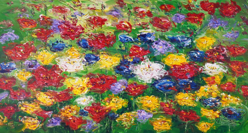 Beautiful Flower Field L 1