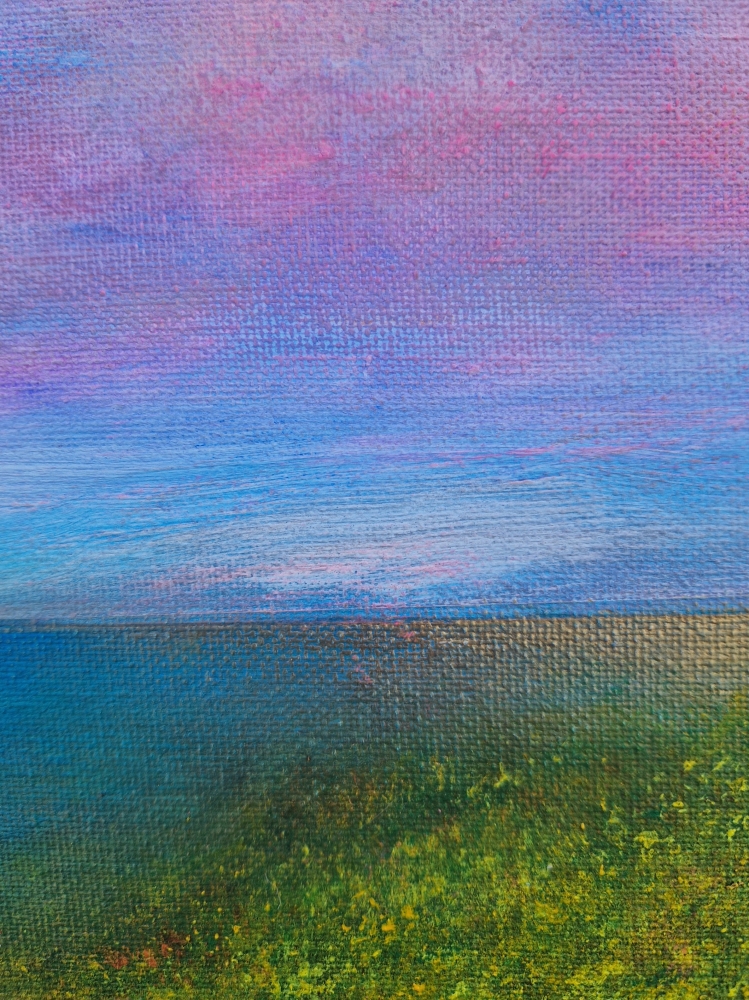 Cotton candy horizon