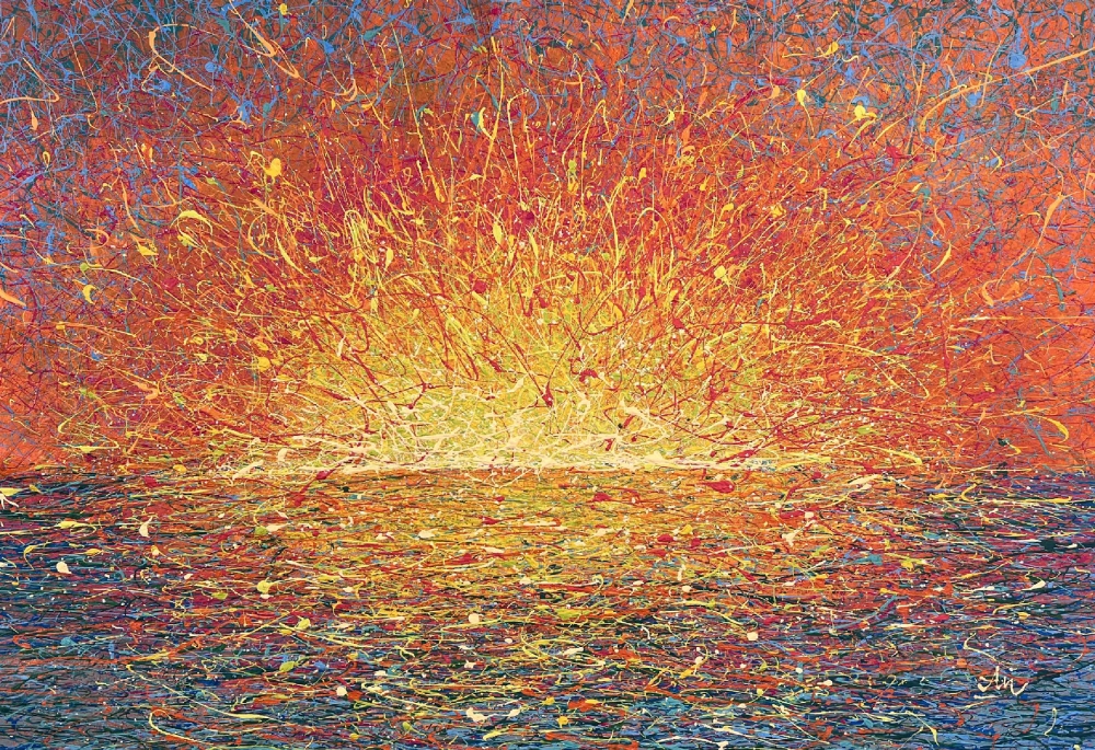 Energy of a Passionate Sunset