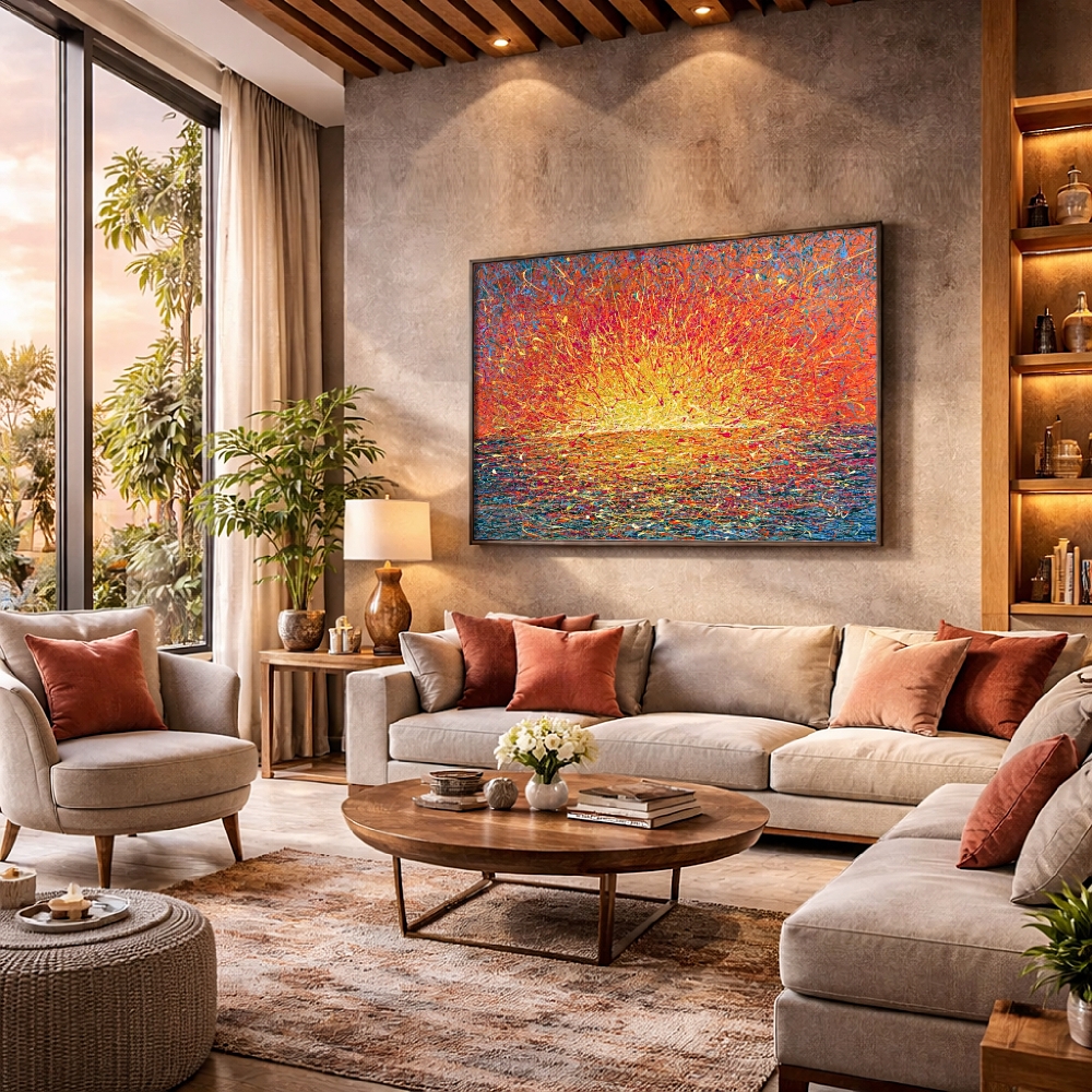 Energy of a Passionate Sunset