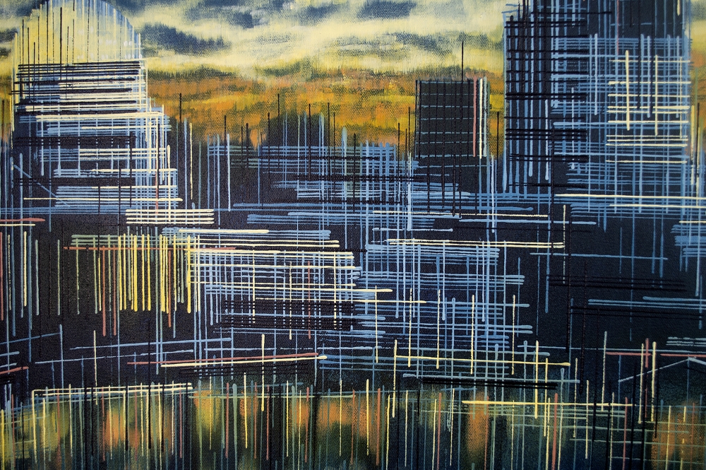 London Skyline At Sunset