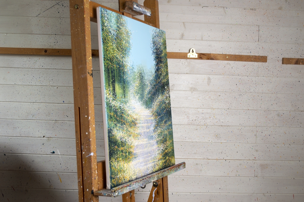 Late Summer Forest Trees