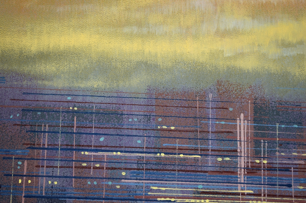 London Skyline In Golden Light
