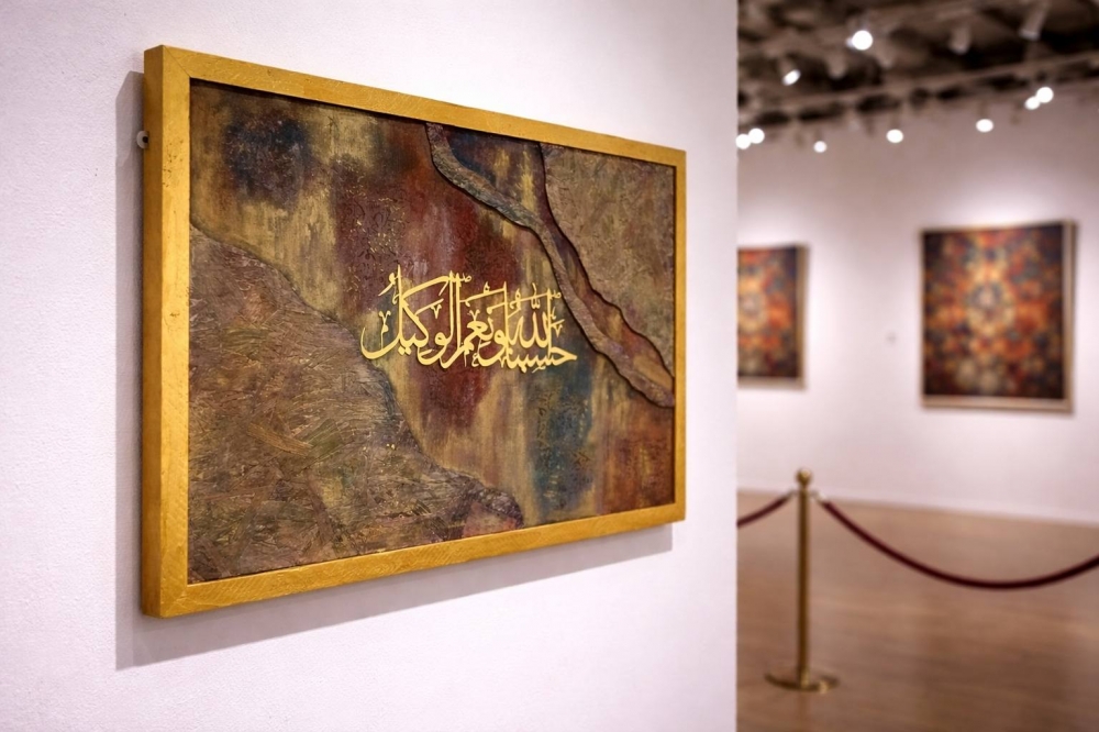 Hasbunallahu wa ni‘mal Wakeel- A Wooden Master Piece