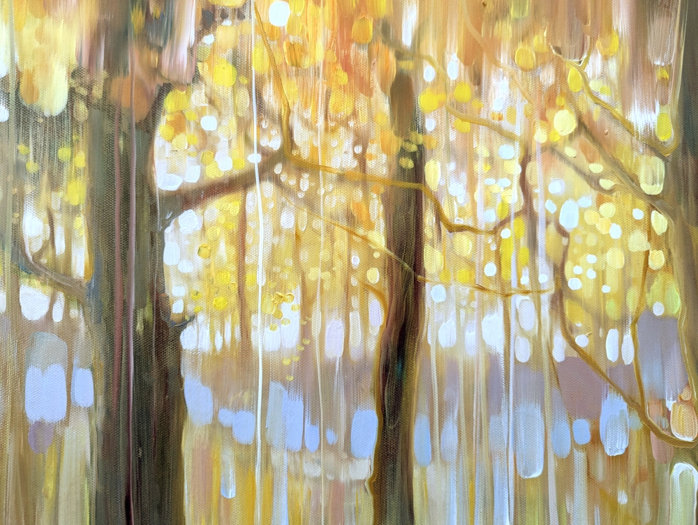 Abstract Autumn Wood