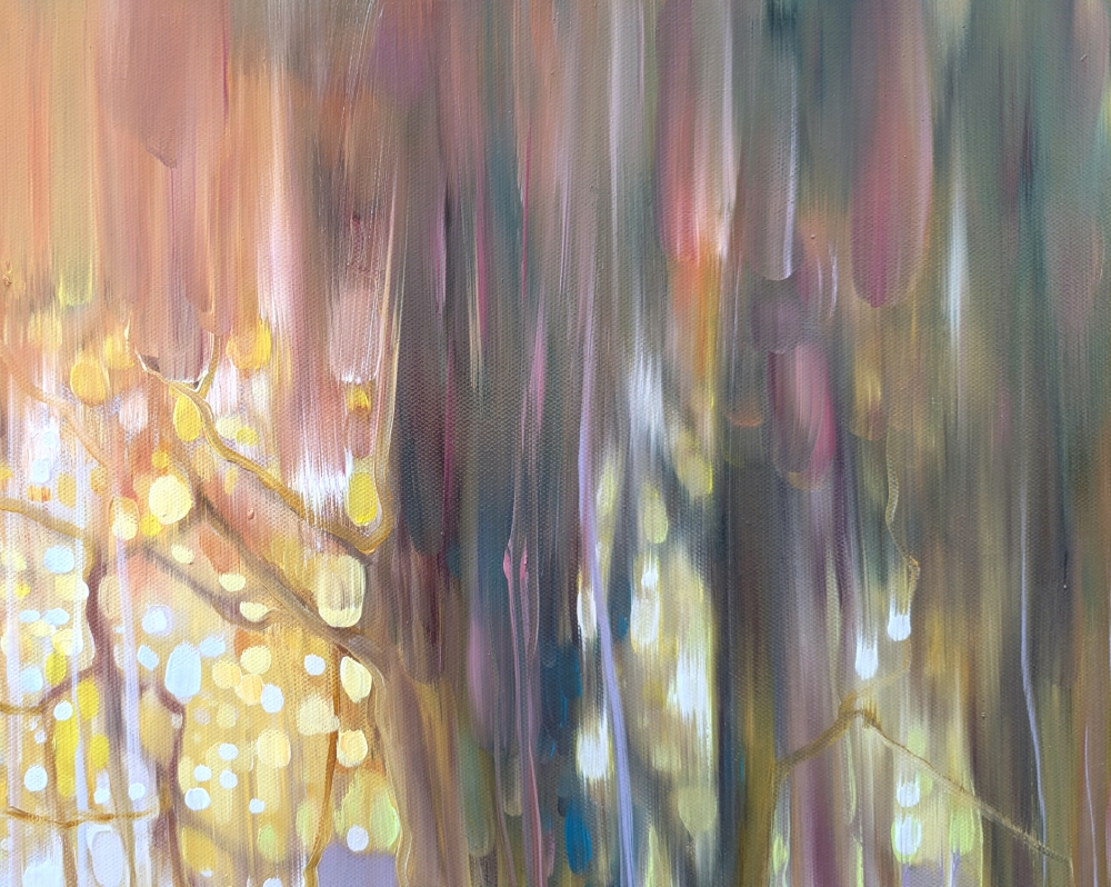 Abstract Autumn Wood