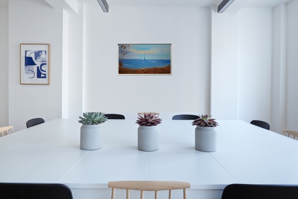Sailboat Seascape Painting – Whisper of the Sea