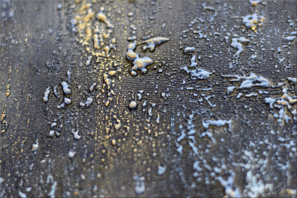 Blue Spirit – Large Blue Textured Abstract Painting