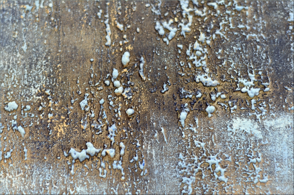 Blue Spirit – Large Blue Textured Abstract Painting
