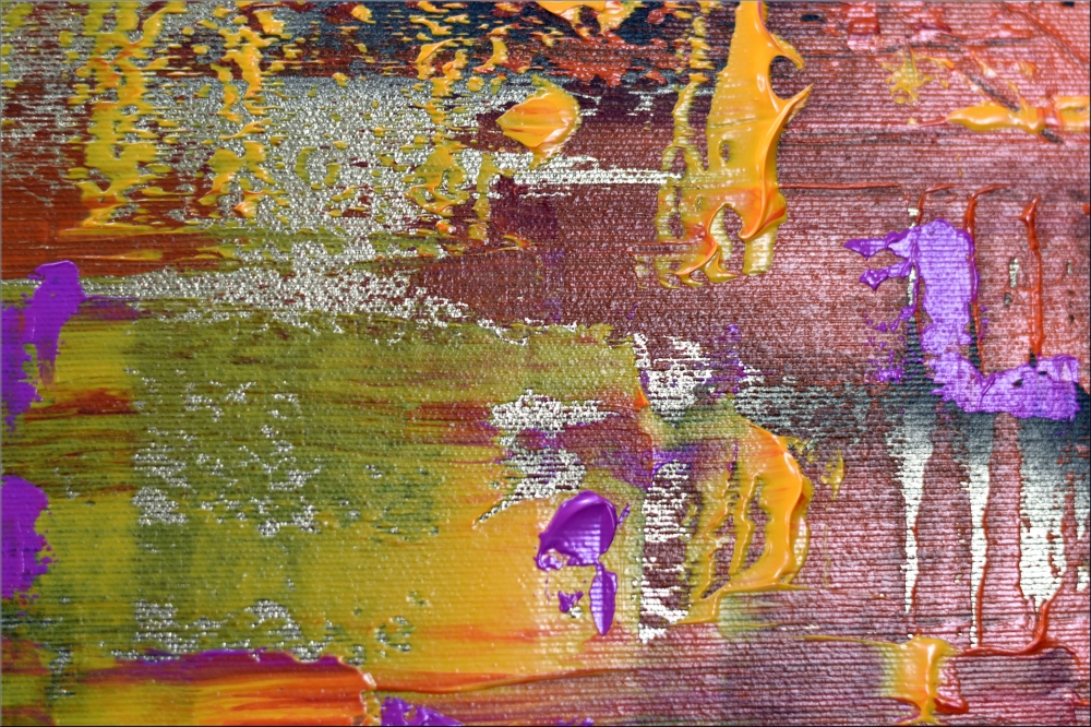 Colourful Abstract Painting – Chromatic Passage